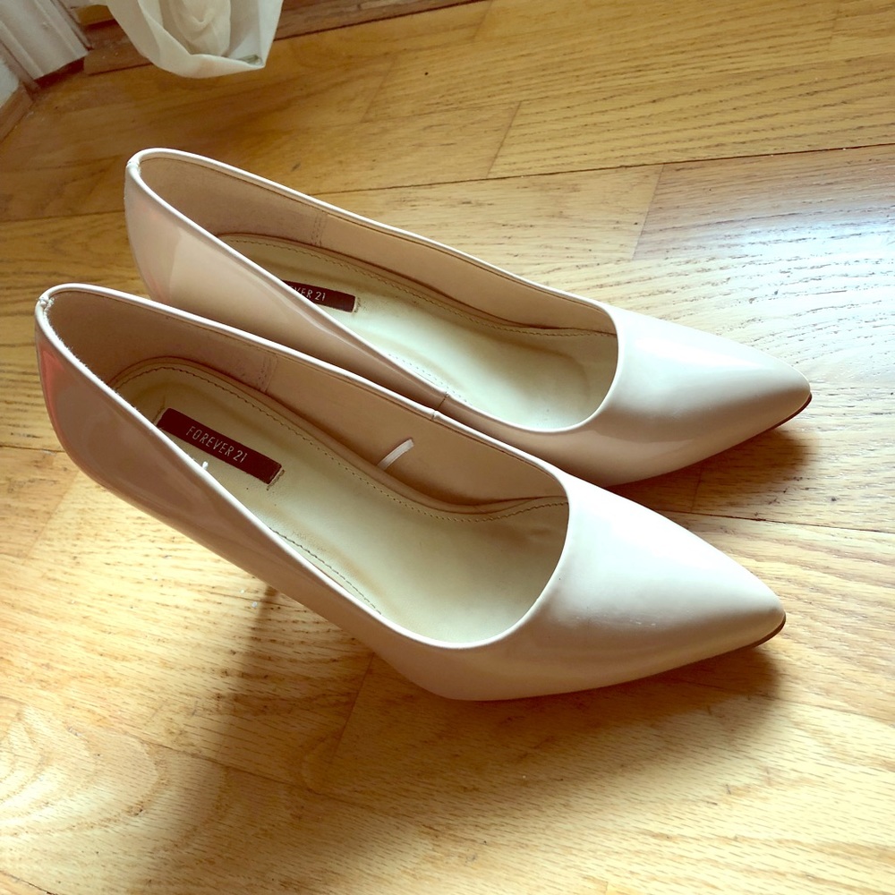 Forever 21 pleather pumps